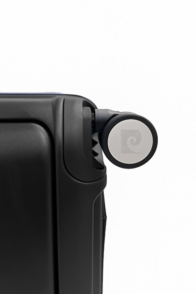 Pierre Cardin 04PC7090 Orta Ve Kabin Boy 2'li Set %100 Polipropilen Valiz Siyah