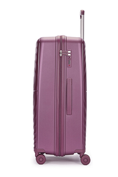 United Colors Of Benetton 14BNT8002 3'lü Valiz Set Büyük Orta Ve Kabin Boy Polipropilen Bordo