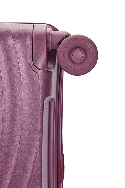 United Colors Of Benetton 14BNT8002 3'lü Valiz Set Büyük Orta Ve Kabin Boy Polipropilen Bordo