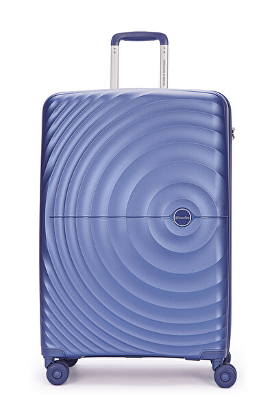 United Colors Of Benetton 14BNT8002 Büyük Boy Polipropilen Valiz Mavi