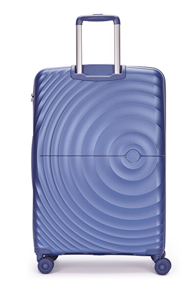 United Colors Of Benetton 14BNT8002 Büyük Boy Polipropilen Valiz Mavi