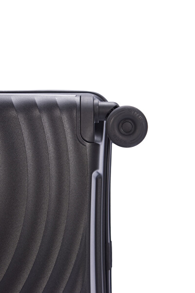 United Colors Of Benetton 14BNT8002 Büyük Boy Polipropilen Valiz Siyah