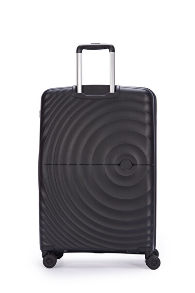 United Colors Of Benetton 14BNT8002 Büyük Boy Polipropilen Valiz Siyah