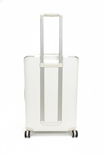 Pierre Cardin 04PC7090 Büyük Boy Polipropilen Valiz Beyaz