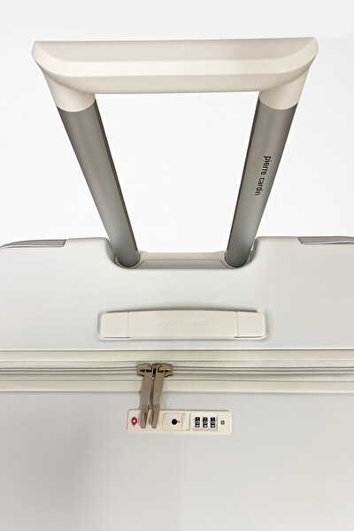 Pierre Cardin 04PC7090 Büyük Boy Polipropilen Valiz Beyaz