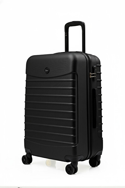 Louisiana Polo 1168-S Orta Boy Valiz 4x2 Teker Siyah-Siyah