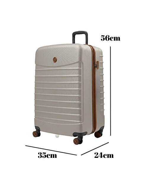 Louisiana Polo 1168 Kabin Boy Valiz 4x2 Teker Vizon-Taba