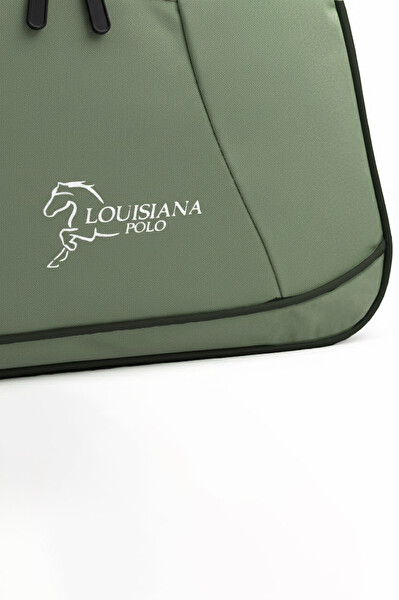 Louisiana Polo El Valizi Spor Seyahat Çantası Büyük Boy 55 CM Haki 6670