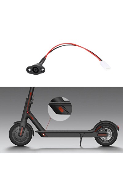 ScooterSan Xiaomi M365/Pro Uyumlu Elektrikli Scooter Şarj Bağlantı Noktası
