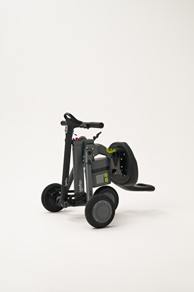 İgofor Hafif Taşınabilir Uzun Menzilli 3 Tekerlekli Katlanabilir Elektrikli Oturulabilir Scooter