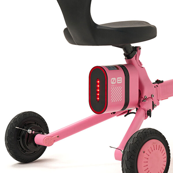 İgofor Hafif Taşınabilir Uzun Menzilli 3 Tekerlekli Katlanabilir Elektrikli Oturulabilir Scooter