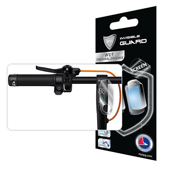 IPG Segway Ninebot F2 / F2 Pro Elektrikli Scooter LCD Ekranı için Hydrogel İnce TPU ile uyumlu IPG Ekran Koruyucu 2 Adet