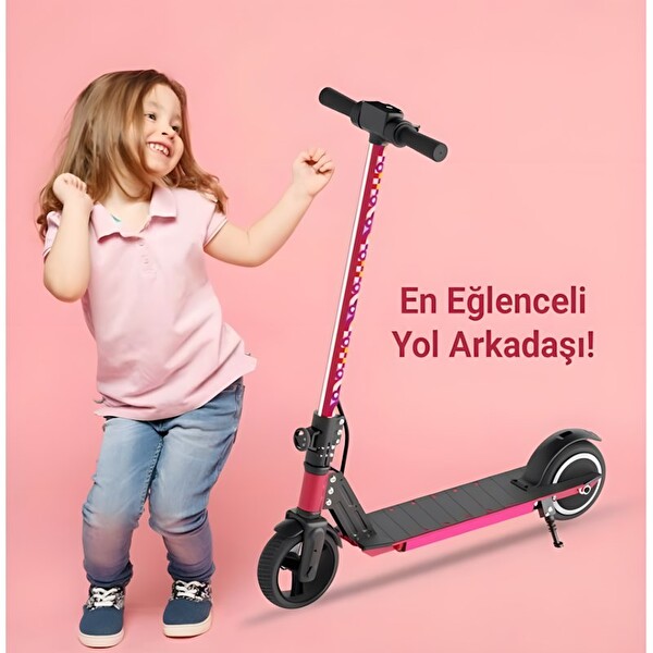 Corby CS50 Kırmızı Elektrikli Çocuk Scooter