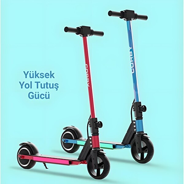 Corby CS50 Kırmızı Elektrikli Çocuk Scooter