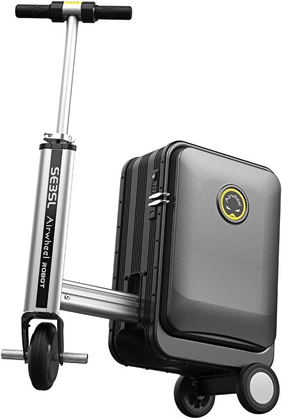 Airwheel SE3SL Siyah Elektrikli Binilebilir Scooter Kabin Boy Valiz