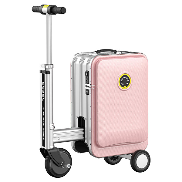 Airwheel SE3SL Pembe Elektrikli Binilebilir Scooter Valiz