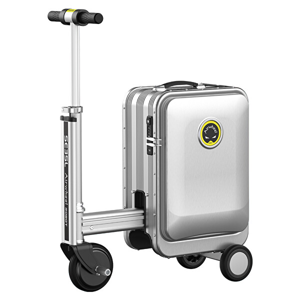 Airwheel SE3SL Gri Elektrikli Binilebilir Scooter Kabin Boy Valiz