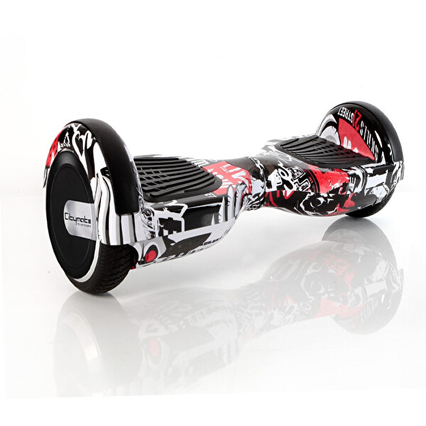 Citymate 
										Elektrikli Kaykay 6.5" Alacalı Grafity Desenli Akıllı Denge Hoverboard