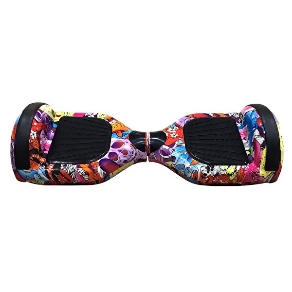 Citymate Elektrikli Kaykay Scooter Hoverboard Akıllı Dengeli - Hover Kart - Çanta Full Paket Desen10