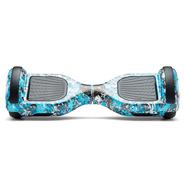 Citymate Elektrikli Kaykay Scooter Hoverboard Akıllı Dengeli - Hover Kart - Çanta Full Paket Desen12