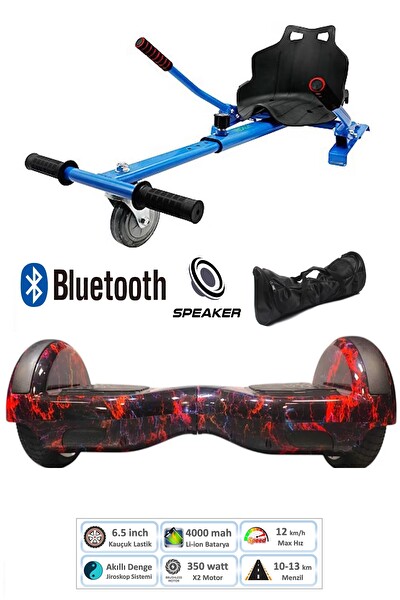 Citymate Smart Balance Elektrikli Kaykay Hoverboard Bluetooth Hopalörlü Full Set