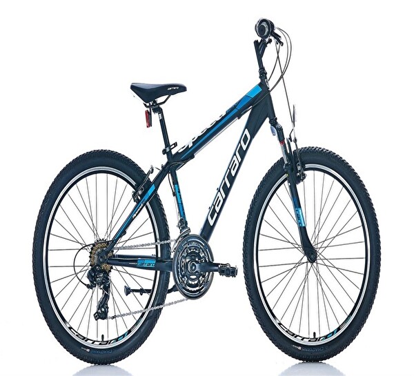 Carraro Speed 240 24 Jant 21 Vites Mat Siyah Koyu Mavi Dağ Bisikleti