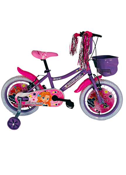 Bisan Maggie 16 Jant Mor Kız Çocuk Bisikleti