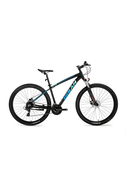 Bisan MTX7200 26 Jant 3x8 Vites 15.5-39.5 CM Siyah-Mavi Dağ Bisikleti