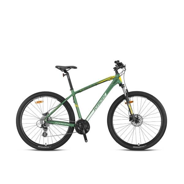 Kron XC 150 29 Jant MTB 19' 24 Vites H.Disc Mat Yeşil-Gri-Sarı
