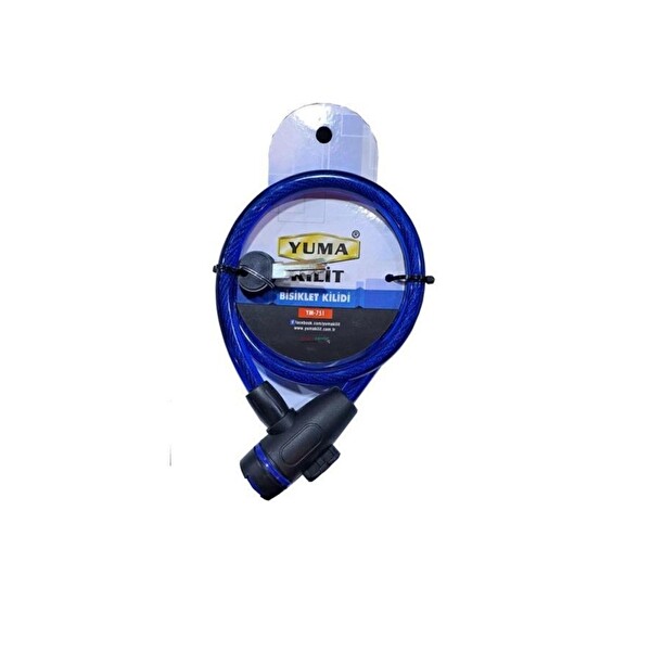 Yuma YM-751 80 CM - 12 MM Bisiklet Kilidi