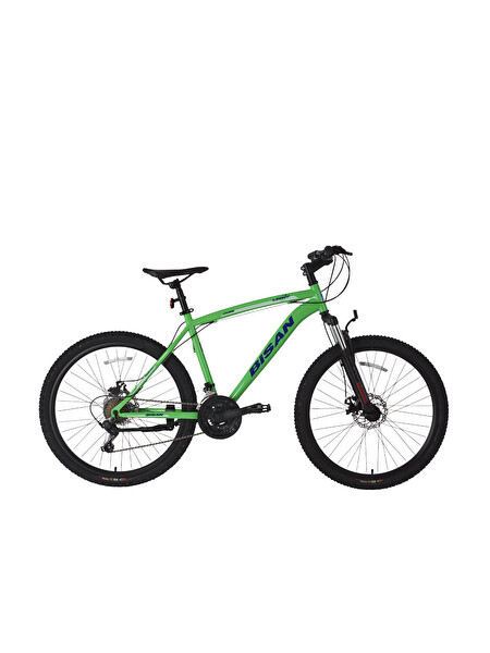 Bisan Leon Disk Fren 19- 48 CM 29 Jant Neon Yeşil 21 Vites Dağ Bisikleti BLC