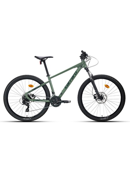 Carraro CRX921 29 Jant 48 CM Kadro 21 Vites Hidrolik Disk Fren Ada Çayı-Koyu Yeşil Dağ Bisikleti