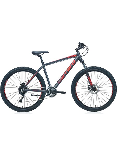 Carraro Force 720 27.5 Jant 43 CM Kadro 21 Vites Hidrolik Disk Fren Mat Gri-Yeşil-Siyah Dağ Bisikleti