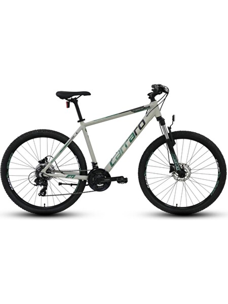 Carraro Force 720 27.5 Jant 38 CM Kadro 21 Vites Hidrolik Disk Fren Mat Gri-Yeşil-Siyah Dağ Bisikleti
