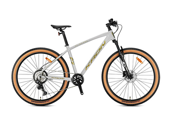 Kron XC 150 PRO 27.5 Jant MTB 15' 9 Vites H.Disc Dağ Bisikleti Mat Bej - Gri