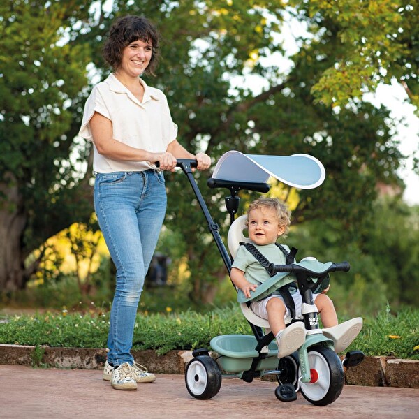 Smoby Life 3 Tekerlekli Çocuk Bisikleti 3'ü1 Arada Set - Mavi 741400