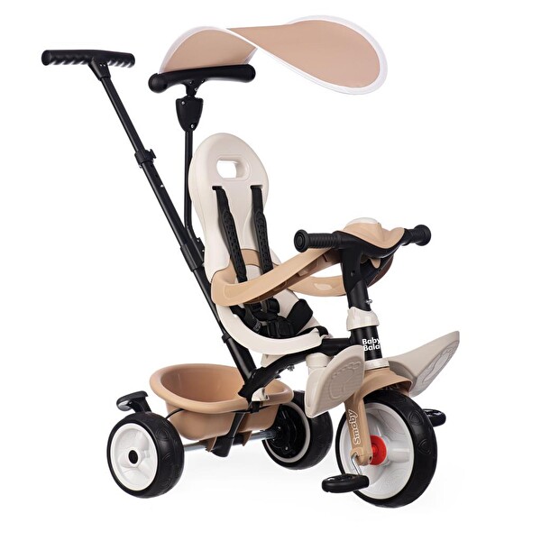 Smoby 3 Tekerlekli Çocuk Bisikleti 3'ü1 Arada Set - Bej 741403