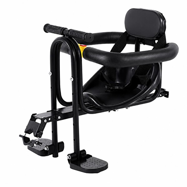 Valkyrie Katlanabilir Ayak Pedallı Gidonlu Emniyet Kemerli 2-6 Yaş 30 Kg Ön Kadro Montajlı Ön Bisiklet Çocuk Koltuğu