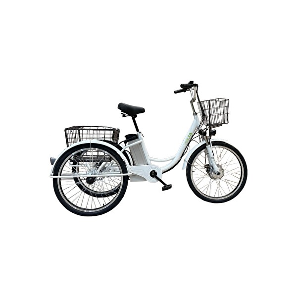 Volta VB5 250 W 3 Tekerlekli Elektrikli Bisiklet Beyaz