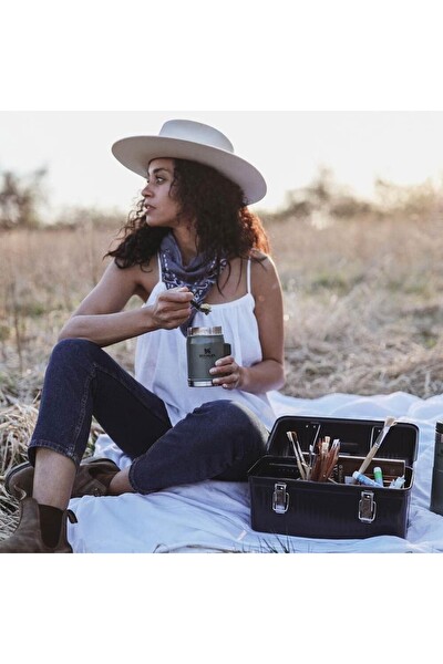 Stanley Klasik Paslanmaz Çelik Yemek Termosu Kaşıklı 0.40 L Yeşil