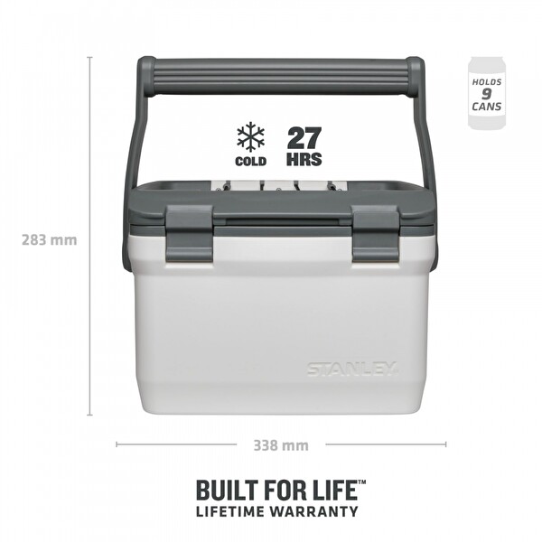 Stanley Adventure Taşınabilir Soğutucu Kamp Buzluğu 6.6 L Beyaz