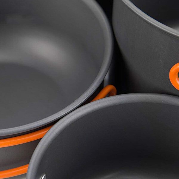 Naturehike 4-1 Ultralight 2-3 Kişilik Kamp Yemek Pişirme Seti