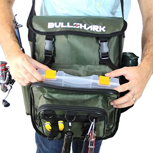 Bullshark 14 LT Termal Spin, Lrf Ve Balık Taşıma Çantası