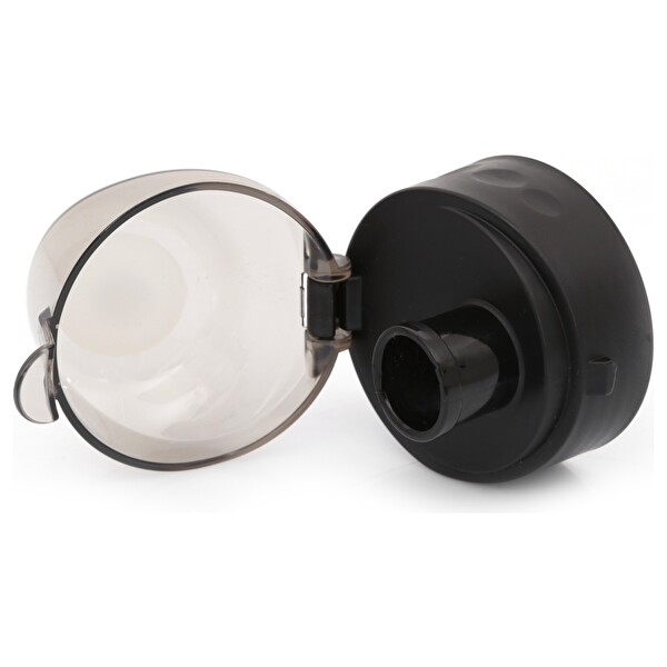 Zweikell Pivot Switch Grey BPA İçermez 650 ML Tritan Kırılmaz Suluk - Su Matarası - Yedek Kapak Hediyeli