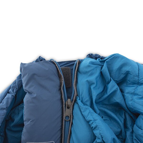 Pinguin Blizzard 190 CM -17 Derece Sağ Ve Sol Mavi Uyku Tulumu