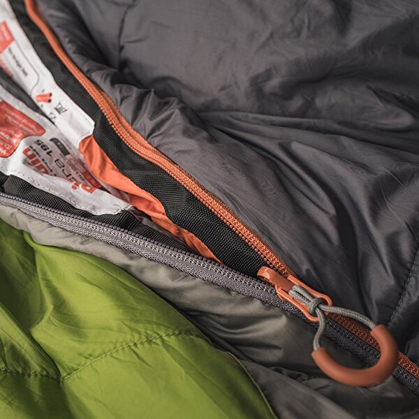 Pinguin Topas Bhp Micro 195 CM -25 Derece Sağ Gri Uyku Tulumu