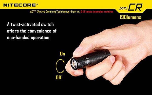 Nitecore Sens CR 190 Lümen El Feneri