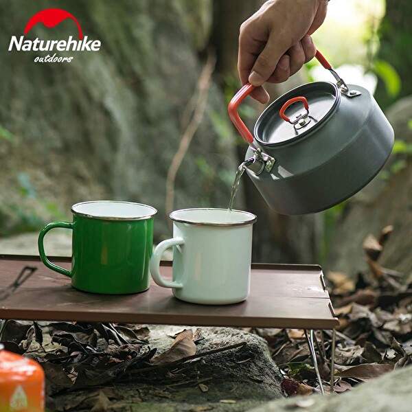 Naturehike 1.1 L Alüminyum Kamp Çaydanlık
