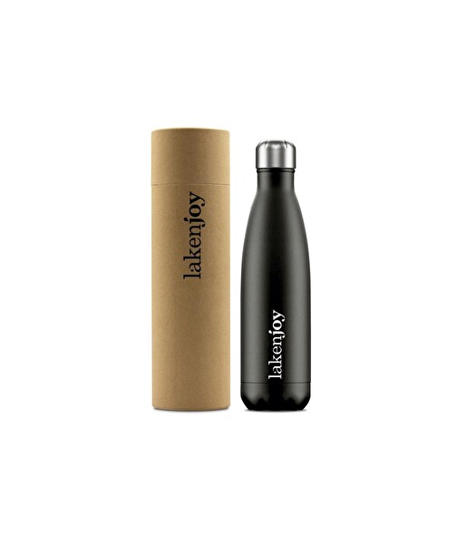 Laken Lakenjoy LKJ50N 0.50 L 18/8 Çelik Siyah Termos Şişe