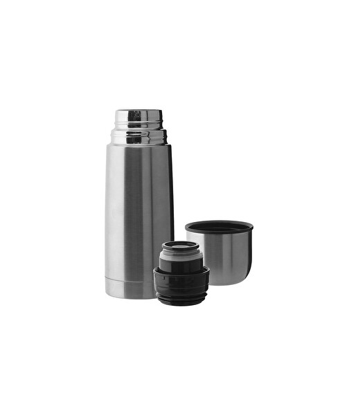 Laken Sineras LKL1800.05S Pembe Kılıflı Çelik 0.50 L Gri Termos